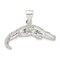 Sterling Silver Alligator Charm Pendant Florida Gator Jewerly 17mm x 32mm